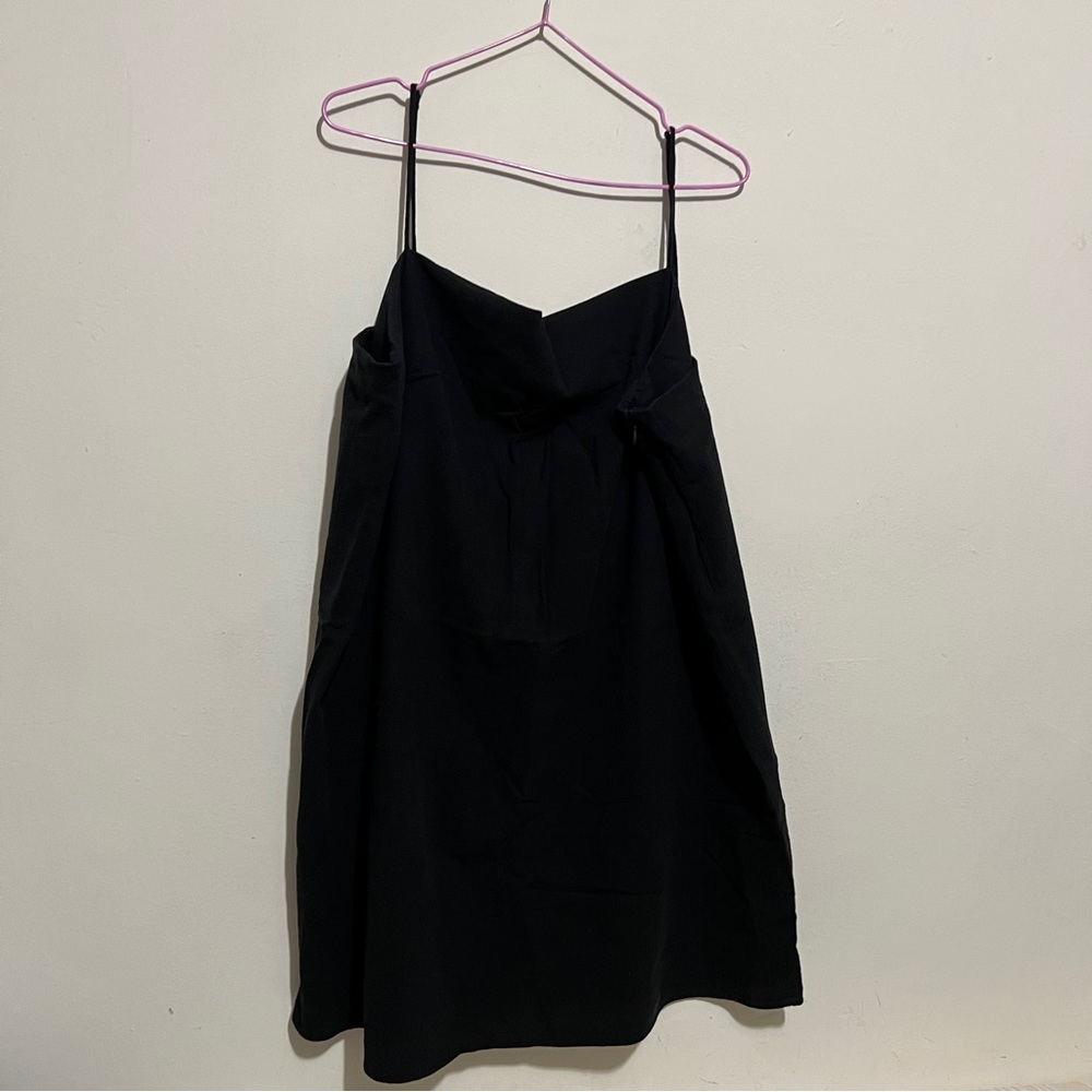 Black Shift Straight Dress